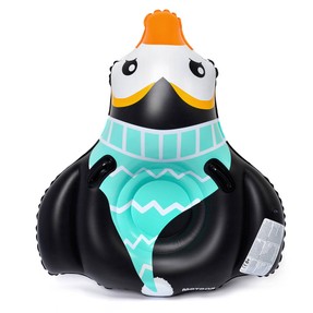 Ślizg śnieżny Meteor Penguin czarny/miętowy