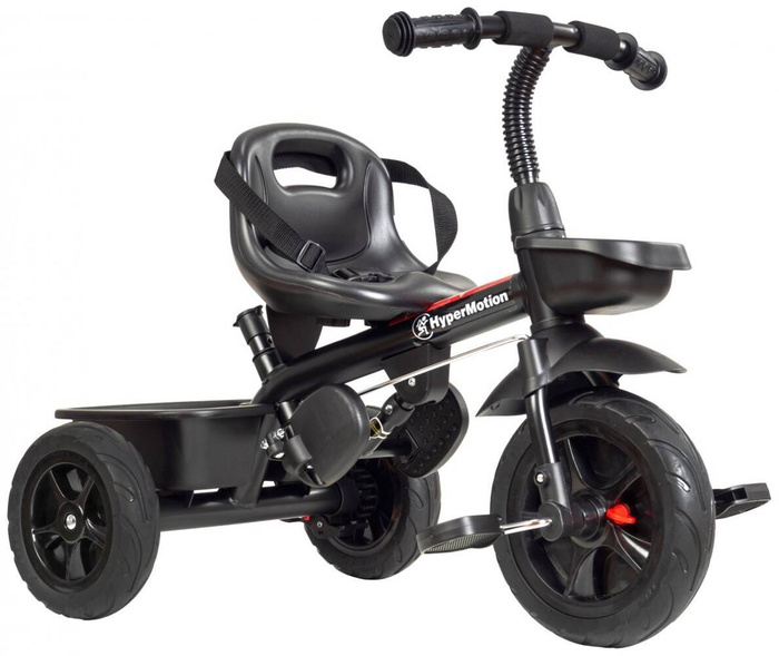 Rowerek trójkołowy TOBI VECTOR - kolor czarny + pchacz