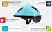 Kask rowerowy Meteor MV6-2 S 48-52 cm Birdy biały