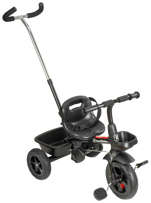 Rowerek trójkołowy TOBI VECTOR - kolor czarny + pchacz