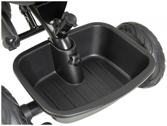 Rowerek trójkołowy TOBI VECTOR - kolor czarny + pchacz