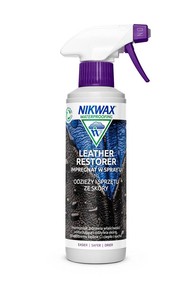 Impregnat w spray'u do odzieży i sprzętu ze skóry Nikwax Leather Restorer 300 ml