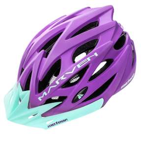 Kask rowerowy Meteor Marven S 52-56 cm bakłażanowy