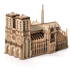 Little Story Drewniane Puzzle Model 3D - Katedra Notre-Dame