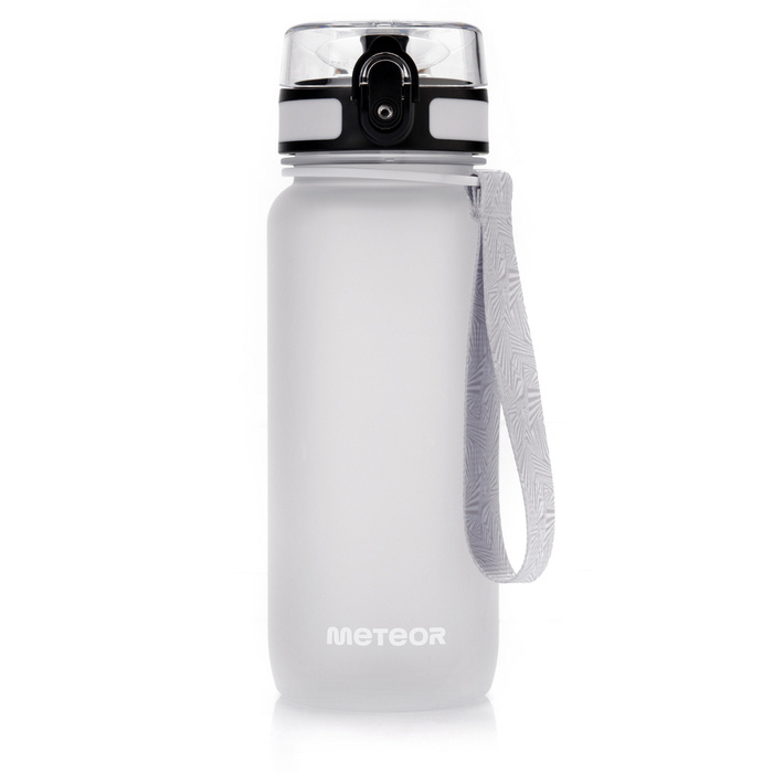 Bidon sportowy Meteor 650 ml biały