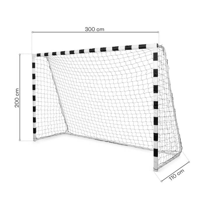 Bramka piłkarska Meteor 300x200x110 cm