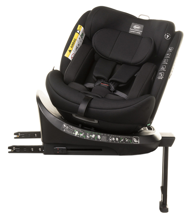 Fotelik samochodowy 4Baby Enzo-Fix (40-150 cm) black