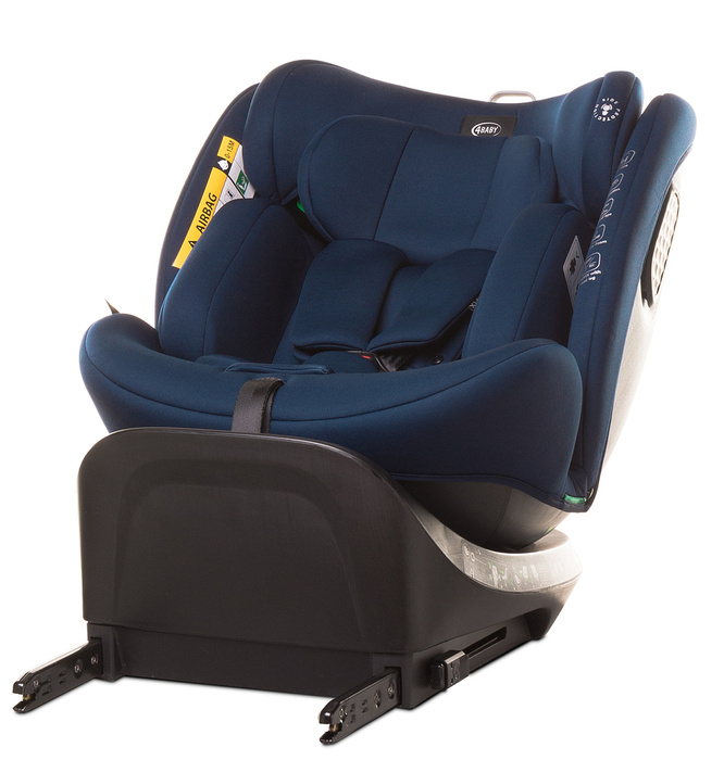 Fotelik samochodowy 4Baby Enzo-Fix (40-150 cm) navy blue