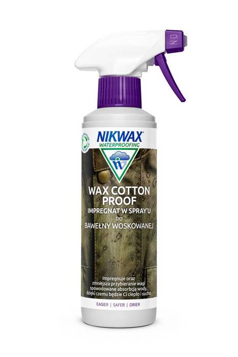 Impregnat do bawełny woskowanej Nikwax Wax Cotton Proof 300 ml