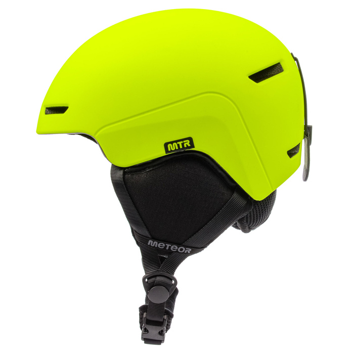 Kask narciarski Meteor Avalo M 55-58 cm neonowy żółty