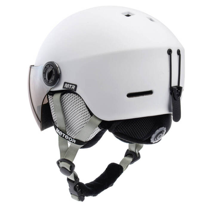 Kask narciarski Meteor Falven L 58-61 cm biały