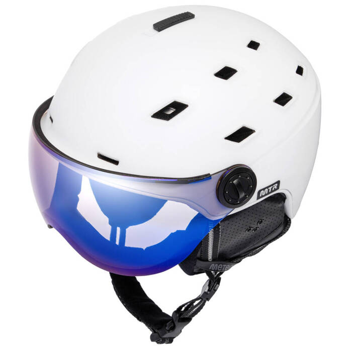 Kask narciarski Meteor Glide L 58-61 cm biały