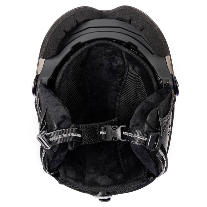 Kask narciarski Meteor Glide L 58-61 cm czarny