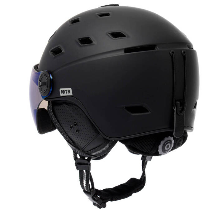 Kask narciarski Meteor Glide M 55-58 cm czarny