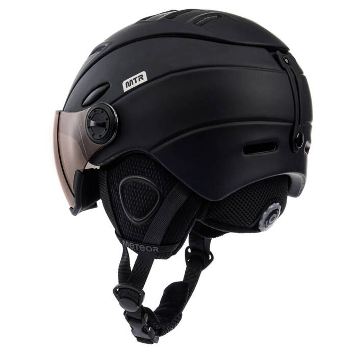 Kask narciarski Meteor Holo L 58-61 cm czarny