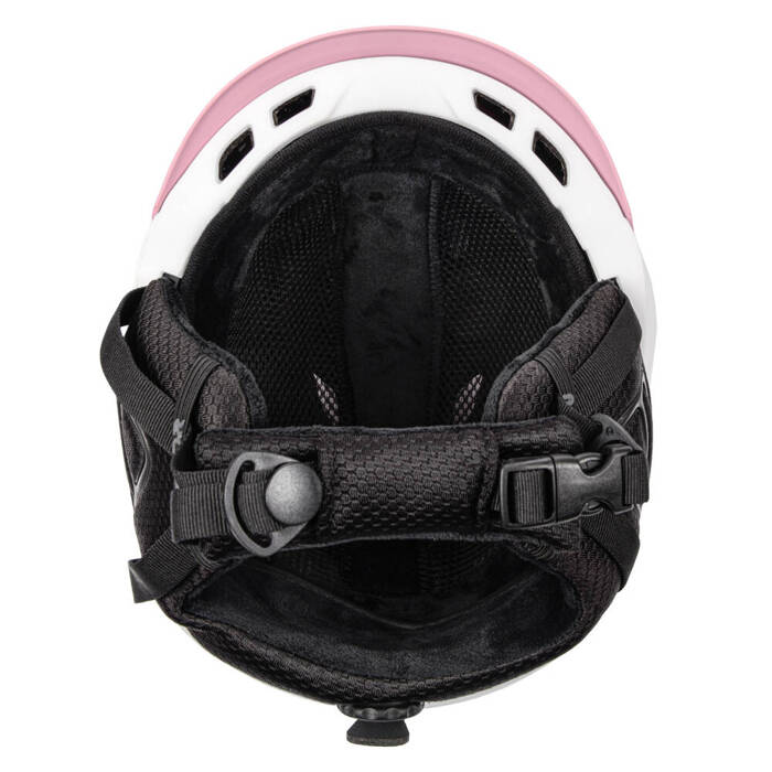 Kask narciarski Meteor Montara M 55-58 cm biały/różowy