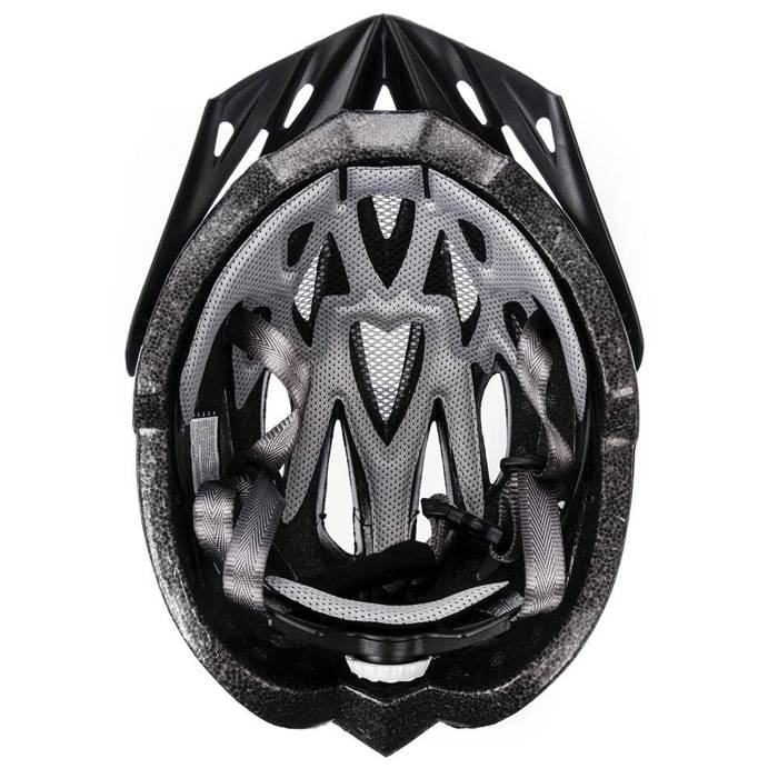 Kask rowerowy Meteor Gruver L 58-61 cm biały/szary/bakłażanowy