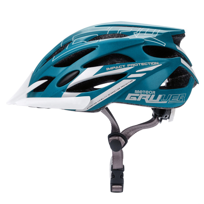 Kask rowerowy Meteor Gruver L 58-61 cm morski