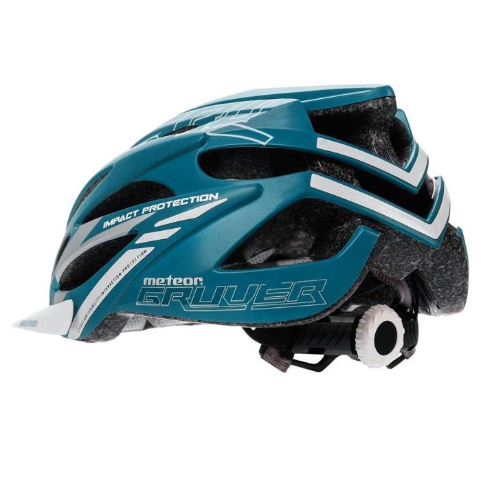 Kask rowerowy Meteor Gruver L 58-61 cm morski