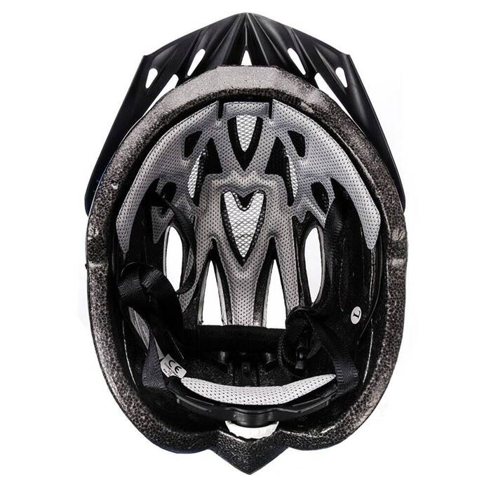 Kask rowerowy Meteor Gruver M 55-58 cm niebieski/czarny/biały