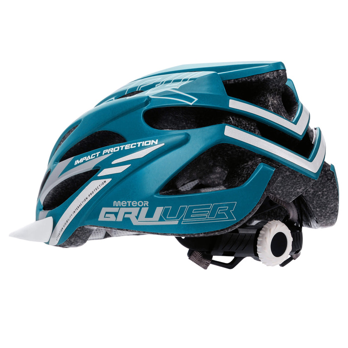 Kask rowerowy Meteor Gruver S 52-56 cm morski