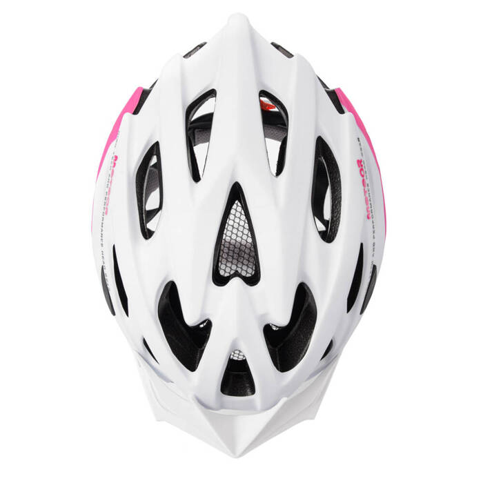 Kask rowerowy Meteor MV29 Drizzle L 58-61 cm biały/różowy