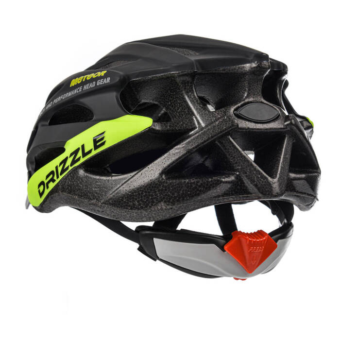 Kask rowerowy Meteor MV29 Drizzle L 58-61 cm czarny/neonowy zielony