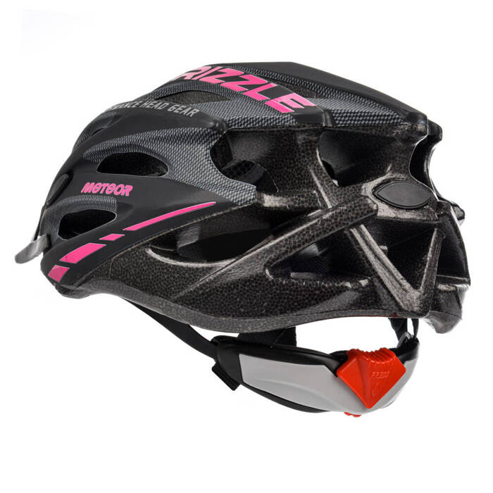 Kask rowerowy Meteor MV29 Drizzle L 58-61 cm czarny/różowy