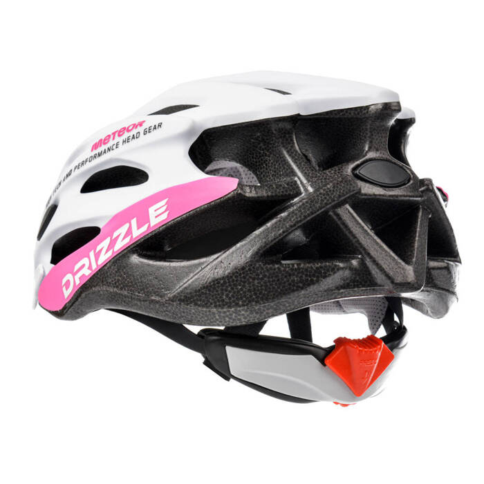 Kask rowerowy Meteor MV29 Drizzle XL 61-63 cm biały/różowy