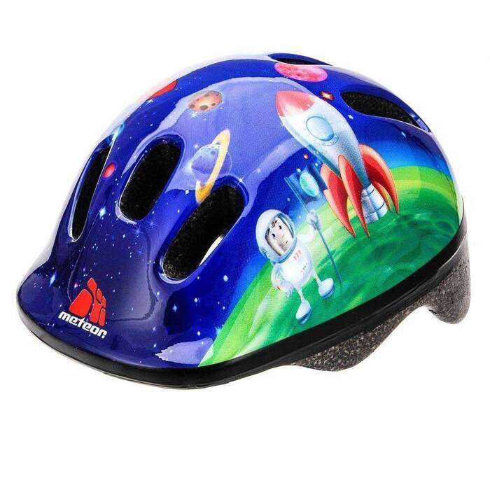 Kask rowerowy Meteor MV6-2 XS 44-48 cm Cosmic Rocket