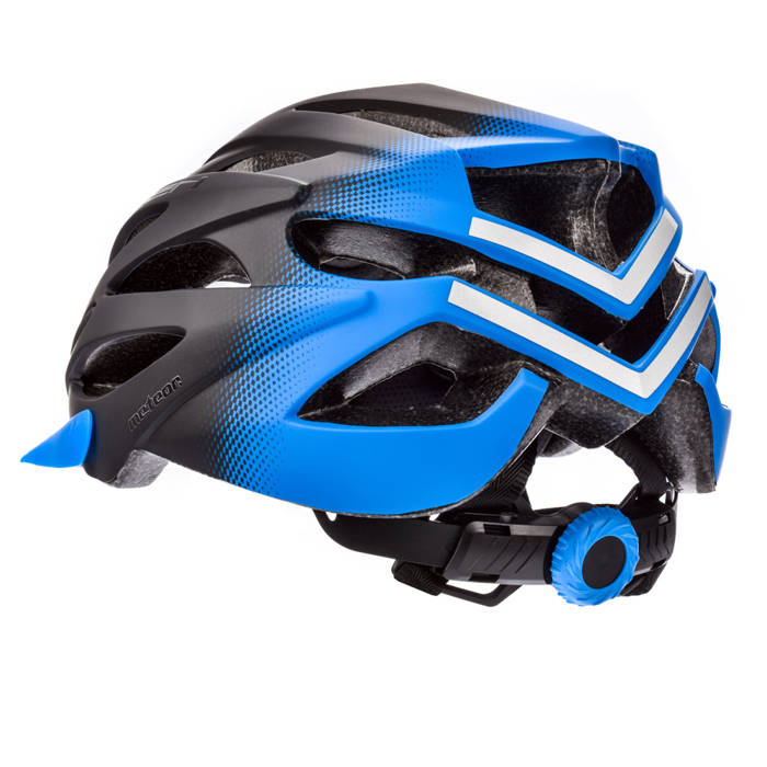 Kask rowerowy Meteor Marven L 58-61 cm czarny/niebieski