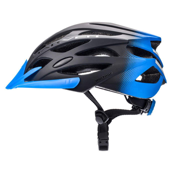 Kask rowerowy Meteor Marven L 58-61 cm czarny/niebieski