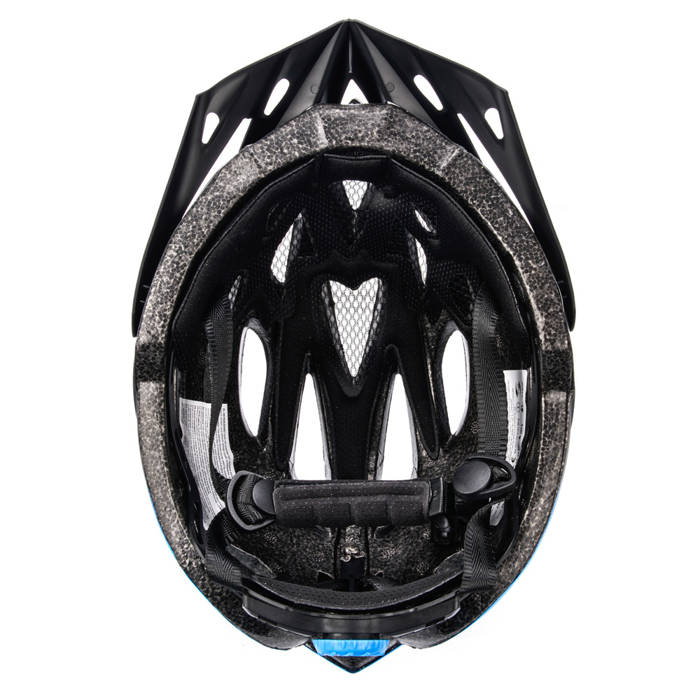 Kask rowerowy Meteor Marven L 58-61 cm czarny/niebieski