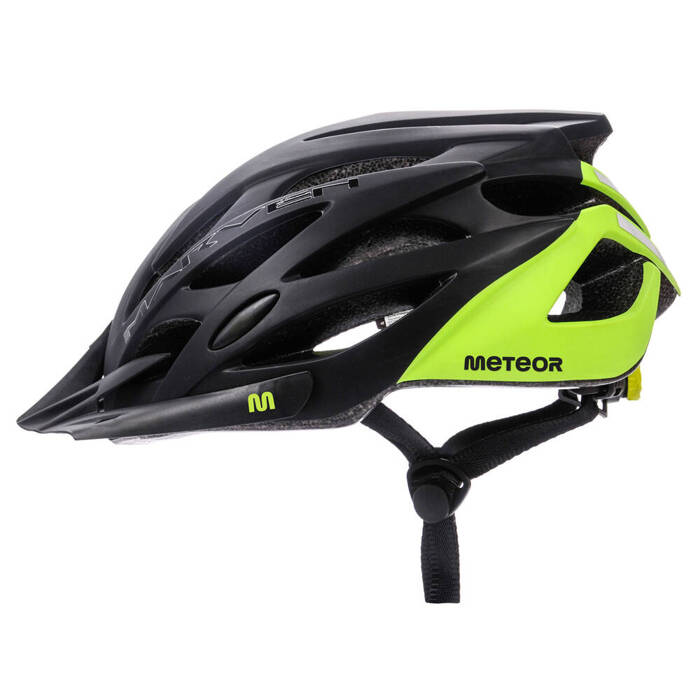 Kask rowerowy Meteor Marven L 58-61 cm czarny/zielony