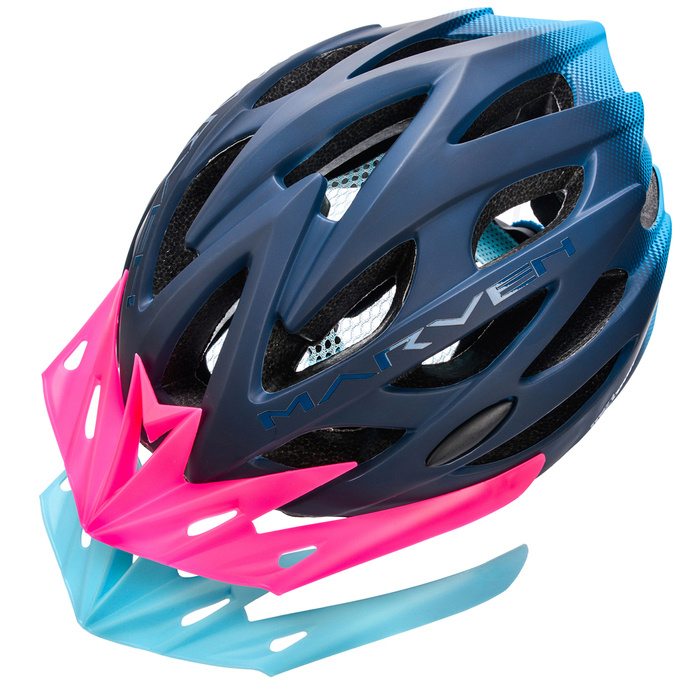 Kask rowerowy Meteor Marven L 58-61 cm granatowy/niebieski