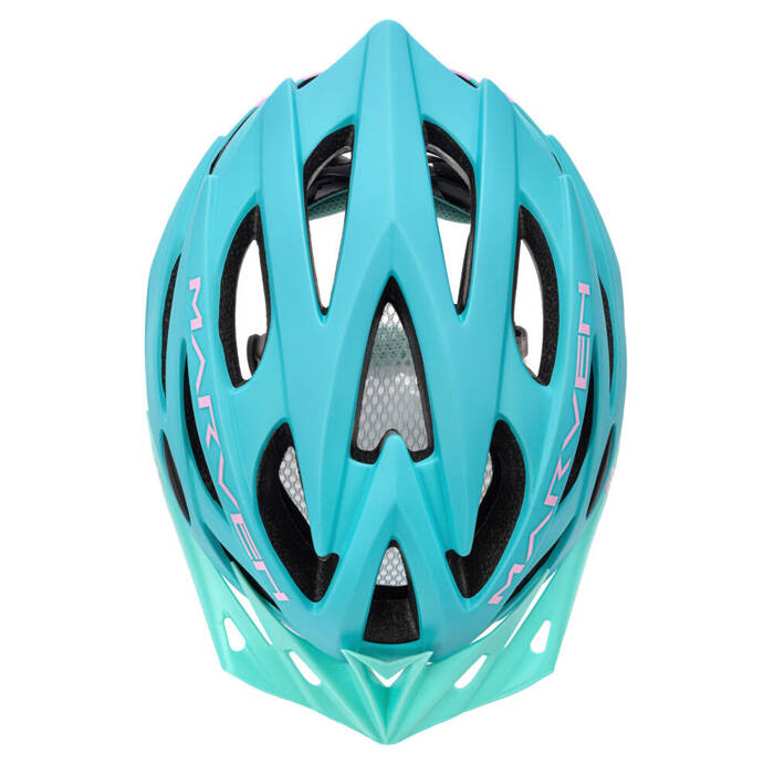 Kask rowerowy Meteor Marven L 58-61 cm miętowy/różowy