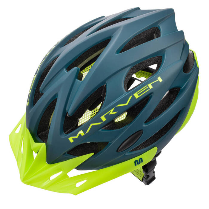 Kask rowerowy Meteor Marven L 58-61 cm zielony/ciemnozielony