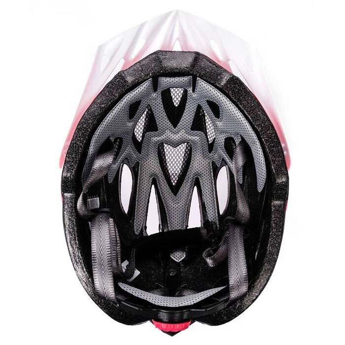 Kask rowerowy Meteor Marven M 55-58 cm koralowy/biały