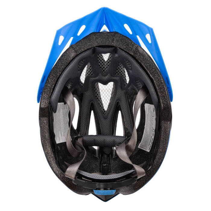 Kask rowerowy Meteor Marven S 52-56 cm szary/niebieski