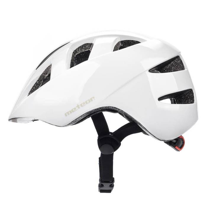 Kask rowerowy Meteor PNY11 S 43-48 cm biały