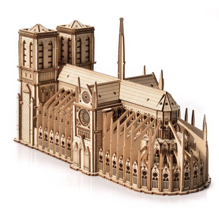 Little Story Drewniane Puzzle Model 3D - Katedra Notre-Dame