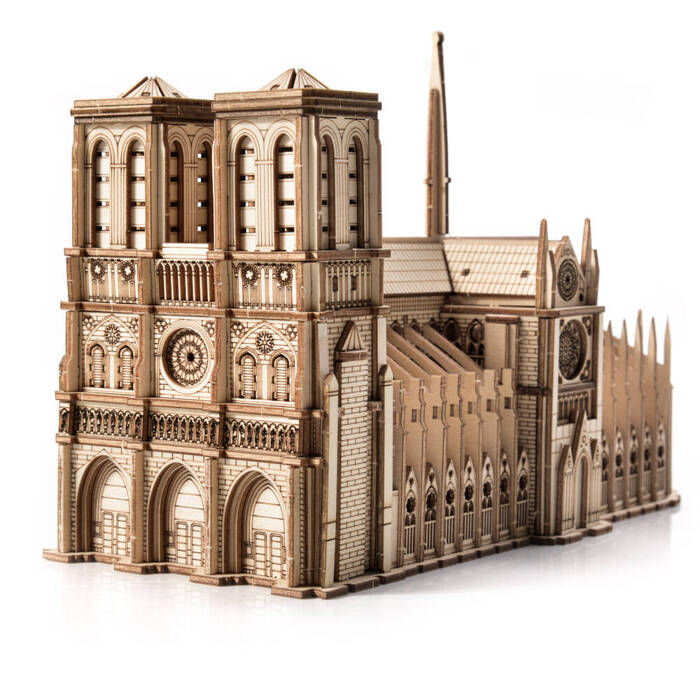 Little Story Drewniane Puzzle Model 3D - Katedra Notre-Dame