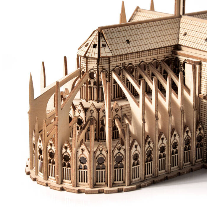 Little Story Drewniane Puzzle Model 3D - Katedra Notre-Dame