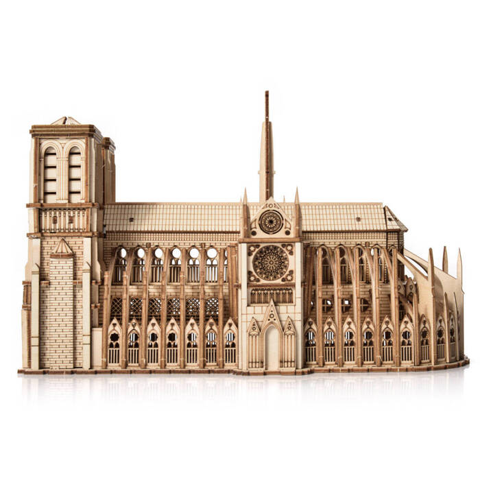 Little Story Drewniane Puzzle Model 3D - Katedra Notre-Dame