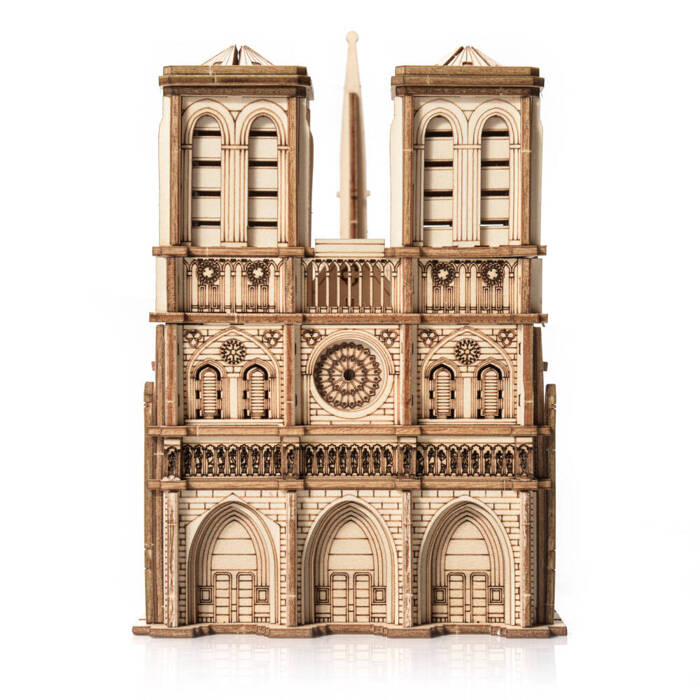 Little Story Drewniane Puzzle Model 3D - Katedra Notre-Dame