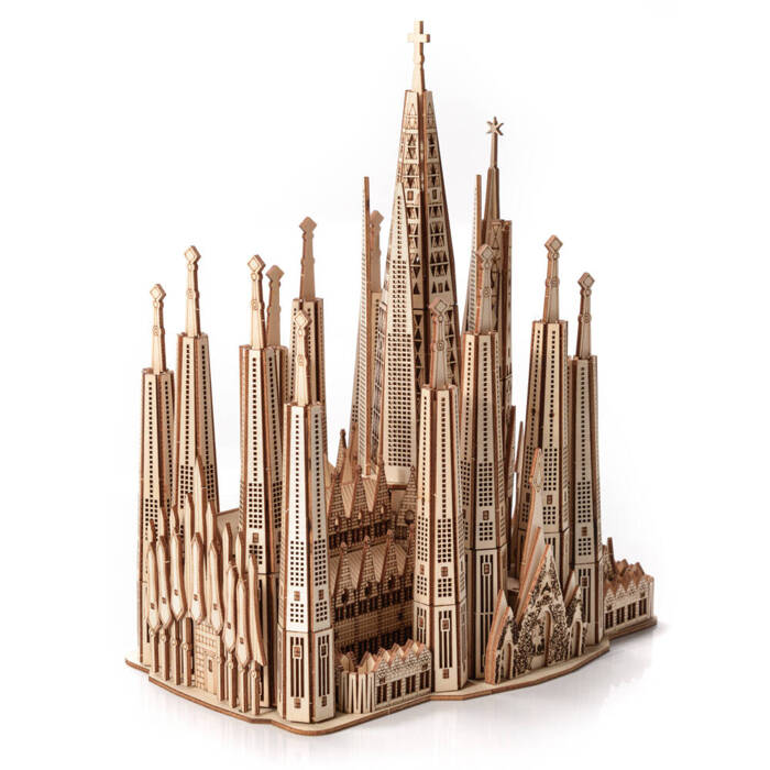 Little Story Drewniane Puzzle Model 3D - Kościół Sagrada Família