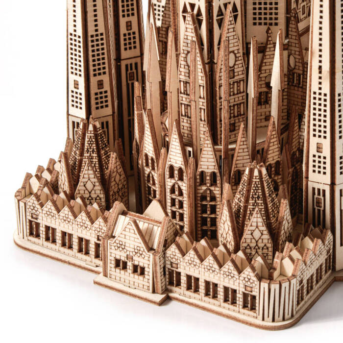 Little Story Drewniane Puzzle Model 3D - Kościół Sagrada Família