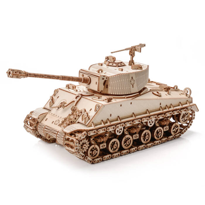 Little Story Drewniane Puzzle Model 3D - M4A38 Sherman