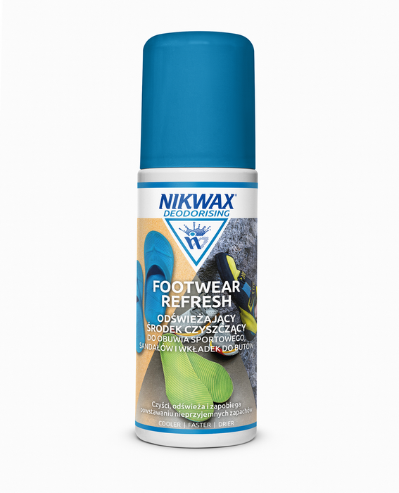 Odświeżający środek czyszczący do obuwia sportowego Nikwax Footwear Refresh 125 ml