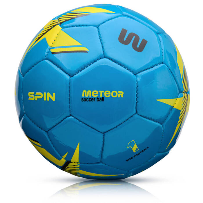 Piłka nożna Meteor Spin Football 1 blue